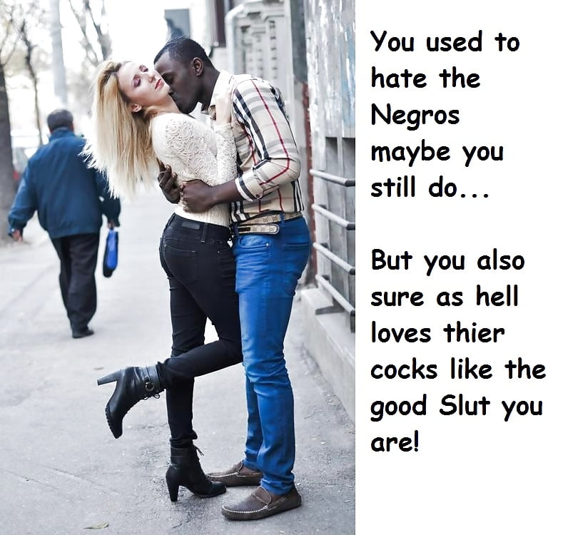 White woman loves black