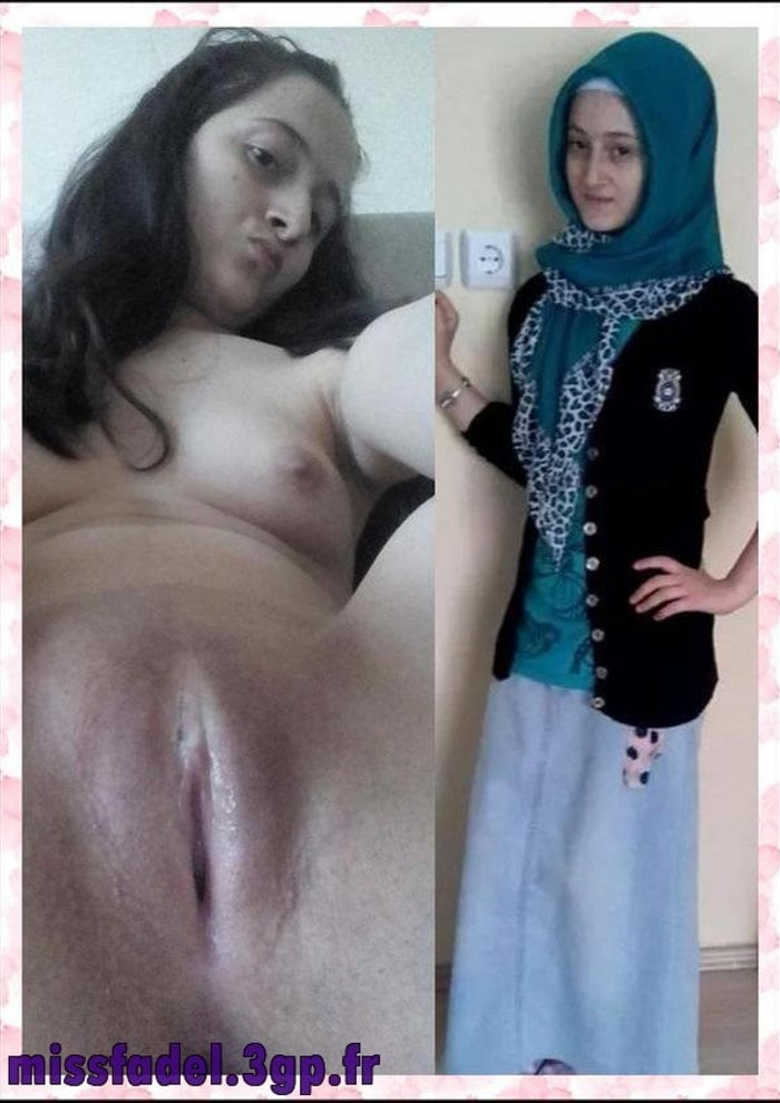 Arab teen wearing hijab masturbates her pussy. Teens porno