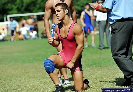 Plamen Bulgarian Wrestler Bulge Vpl Escort Gay Boy Singlet Pics