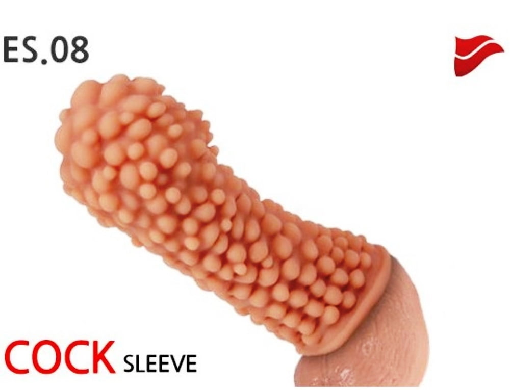 Насадка Kokos Penis Sleeve L с крупными пузырьками, телесная PS.005-L - KOKOS - Насадки на Член - Купить