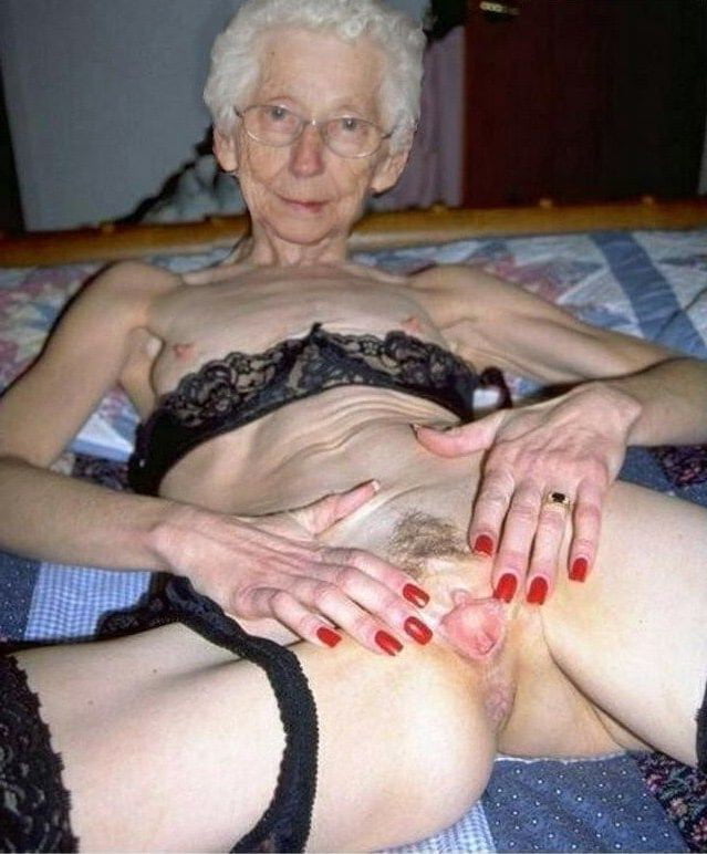 Old grandma slut