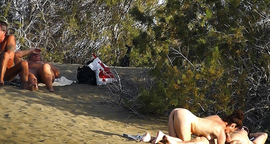 Sex In Nude Beach In Maspalomas.