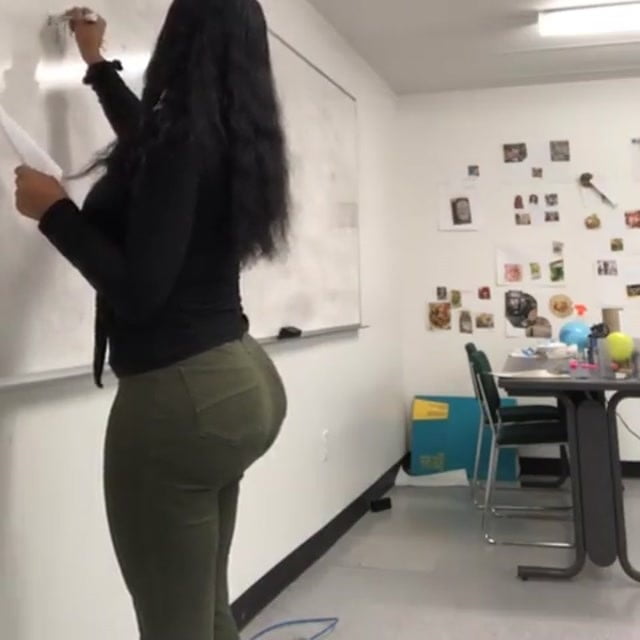 Brainwashing your booty teacher cock
