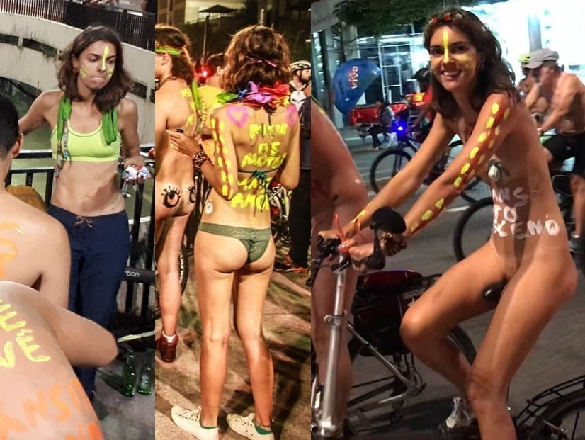 Dressed Undressed Wnbr Girls World Naked Bike Ride Play Beautiful