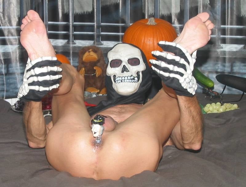Развратное порно на Хэллоуине