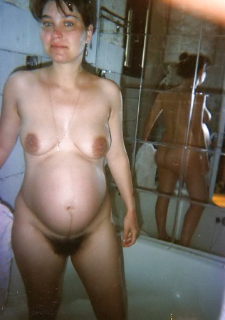 The Beauty of Amateur Hairy Retro Pregnant