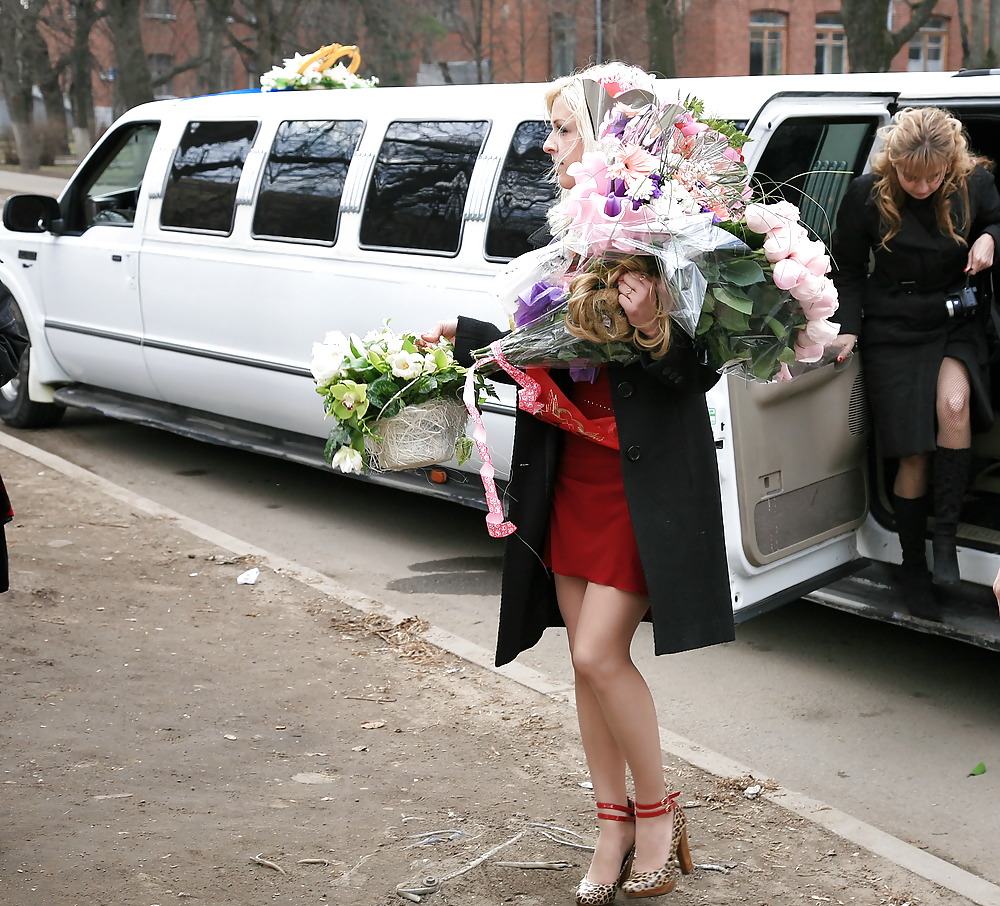 XXX The girls are dressed for wedding