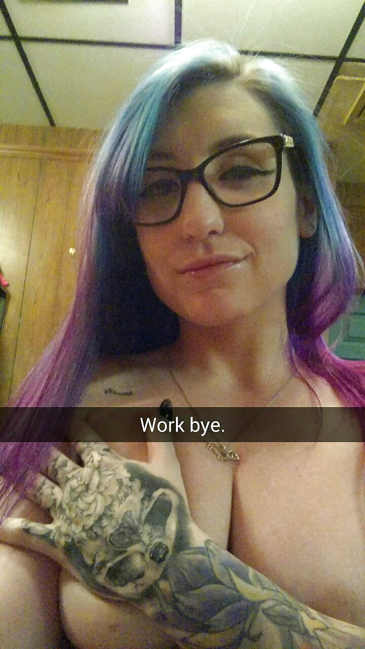 XXX Tattooed Teen Selfie Stripper