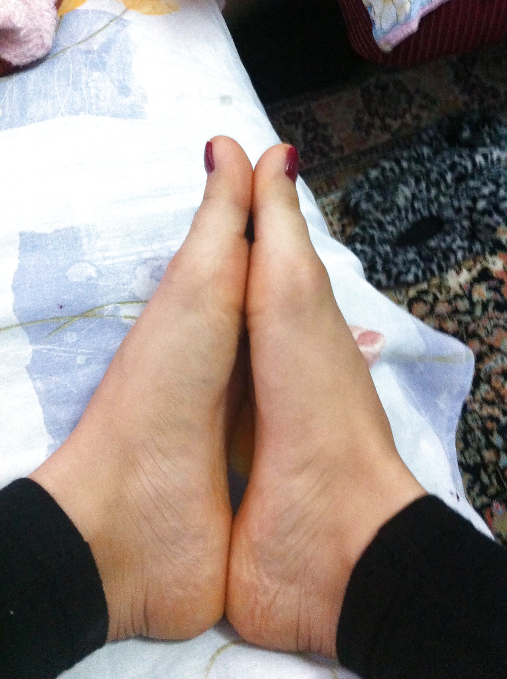 XXX Turkish milf old friend feet foot toes soles ayak taban