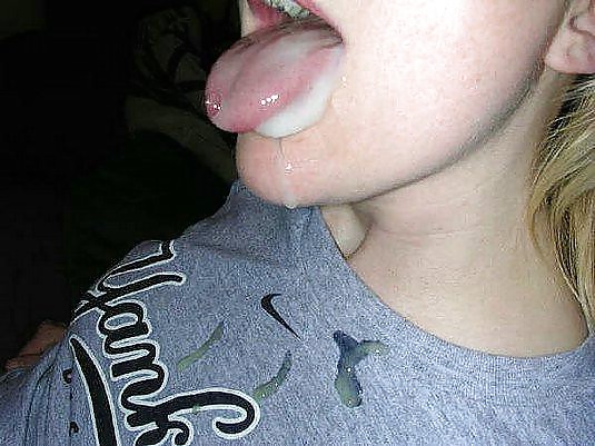 XXX cum in mouth and facial