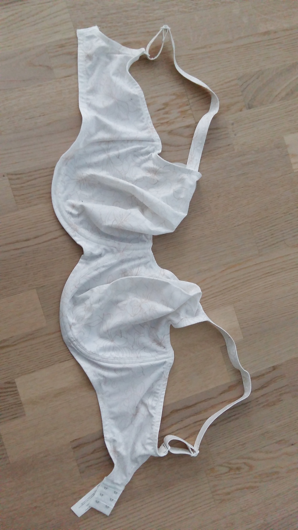 XXX 100G white bra