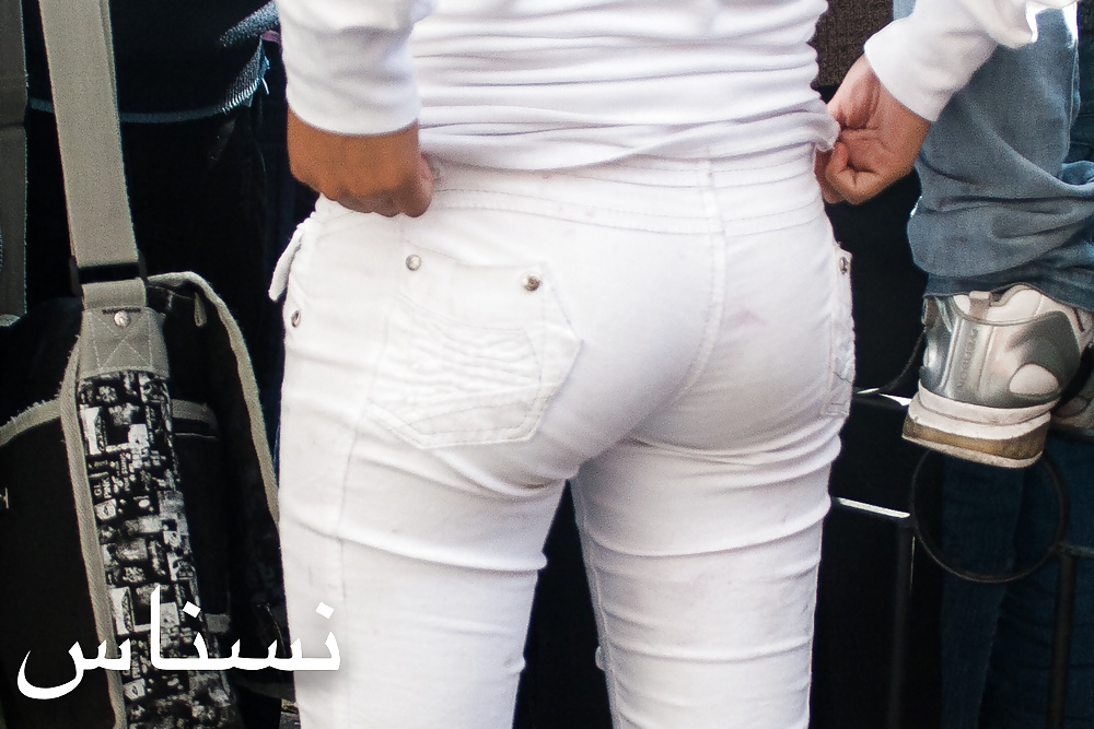 XXX white jeans vpl