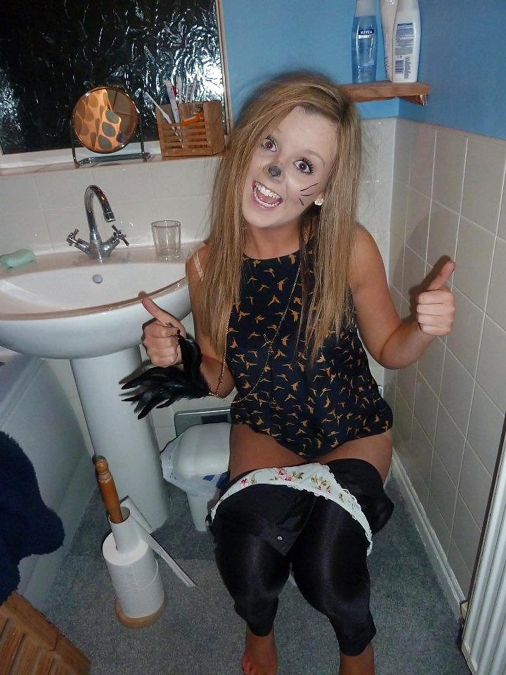 XXX Facebook teens on toilet