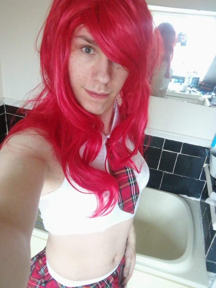 Redhead Crossdresser Porn - Sexy redhead crossdresser, Hot - 36 Pics | xHamster
