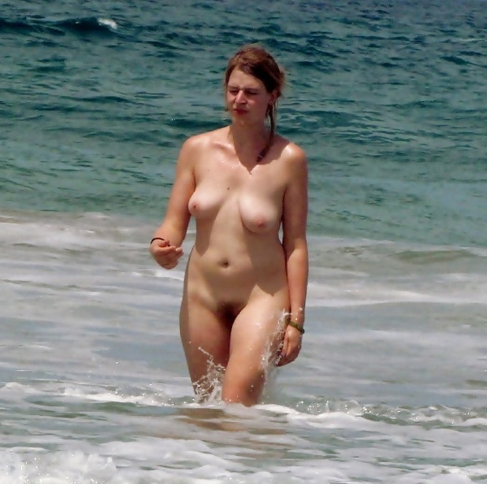 Xxx Naked Girl With Hairy Pussy On The Fkk Beach