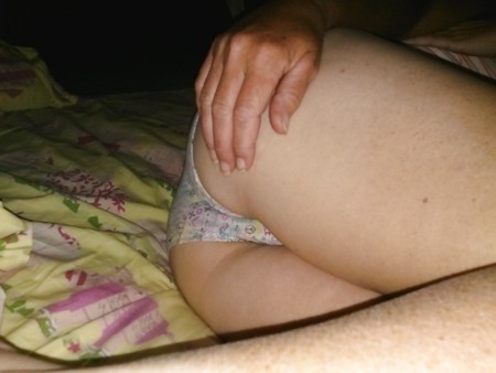 panty covered pink pussy on or pink pig sheets