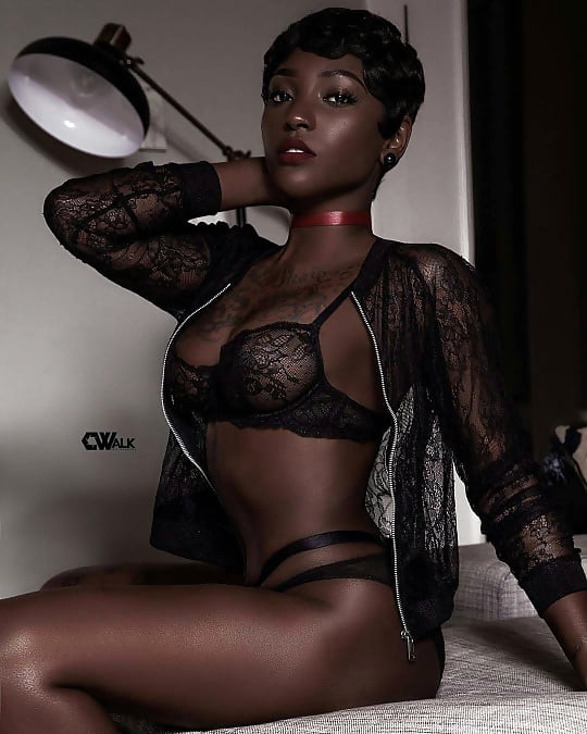 XXX Black Beauty in Undi's and Lingerie 2