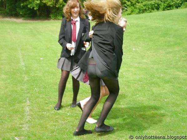 Tugging panties schoolgirl gay