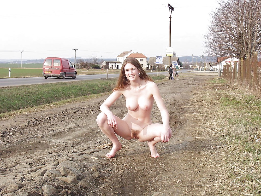 XXX Outdoor naked.