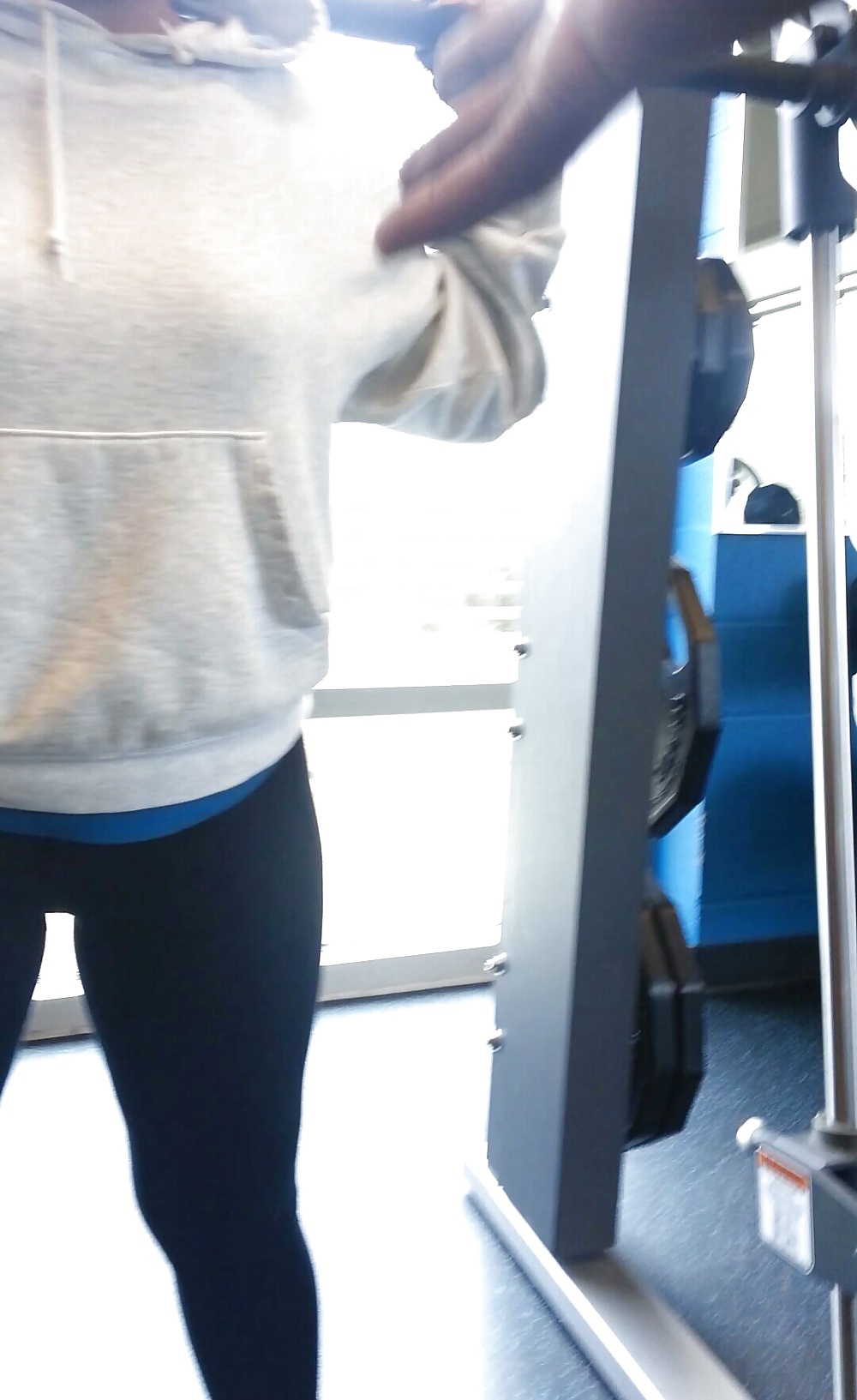 XXX wife working at the gym