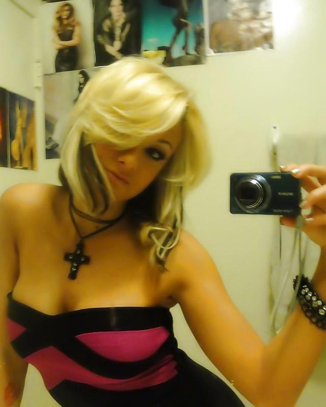 XXX Blonde Teen Posing