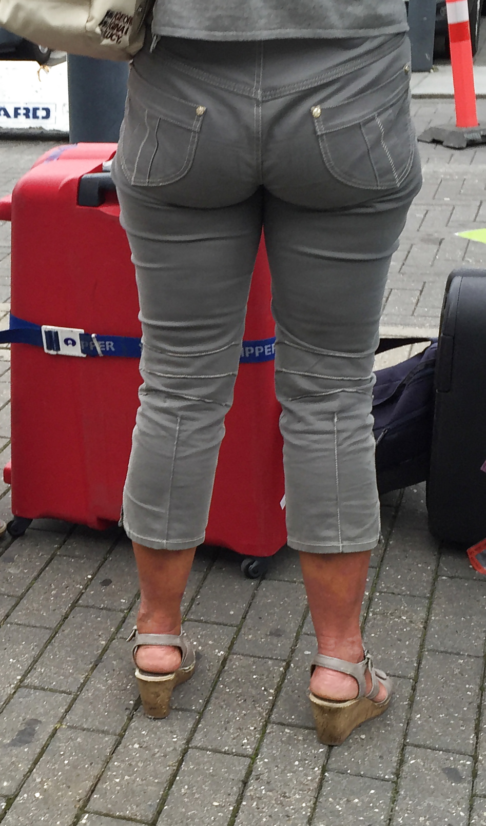 XXX Candid ass and legs from Denmark