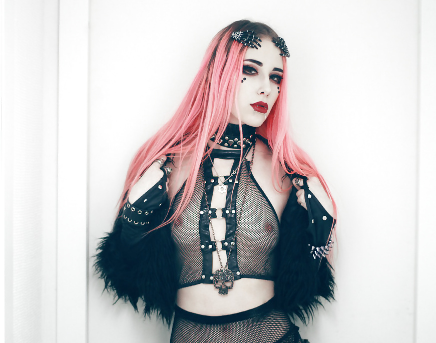 XXX sexy strange goth girl