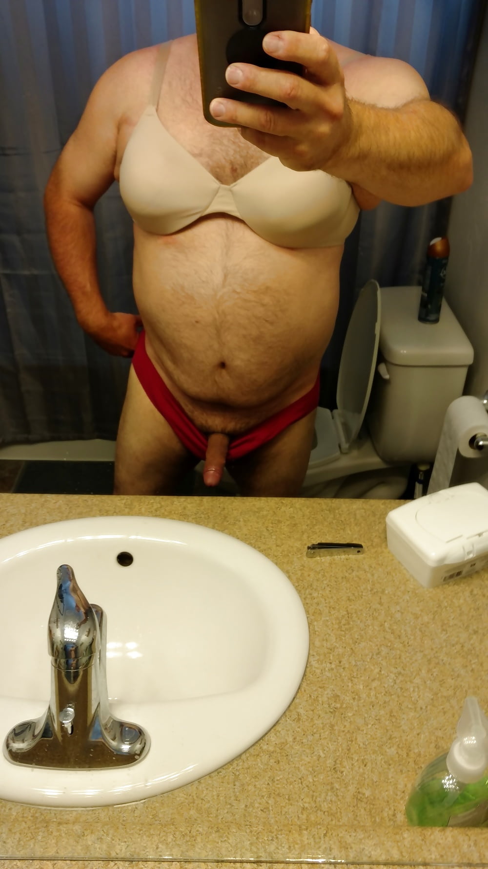 XXX Wife's bra and panties