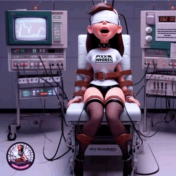 Pixwhores Experimental Enhanced: Animated Orgasmatron Gifs #29