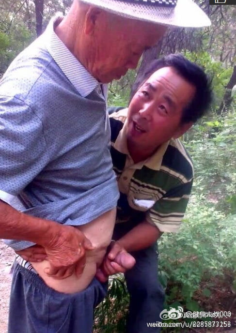 Handsome asian grandpa free porn photos