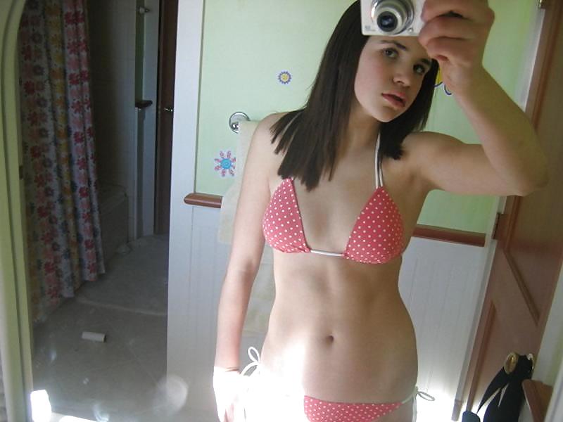 XXX Cute teen selfshots 3