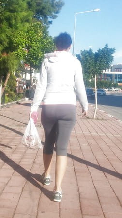 Sexy Turkish tight candid ass