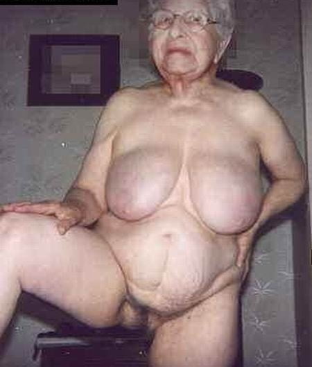 Old granny big tits lesbian