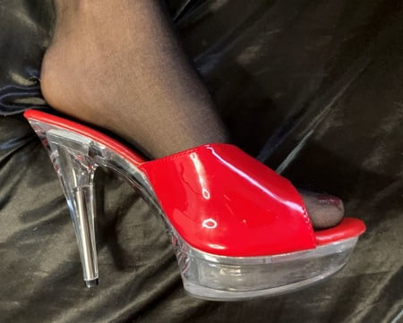 sunday morning new high heels try on         