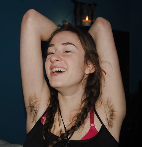 XXX Amateur hairy armpits 02 - pits - Love is in the hair