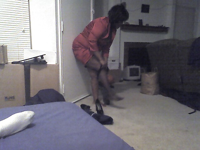 XXX Ex- Looking lovely in Red