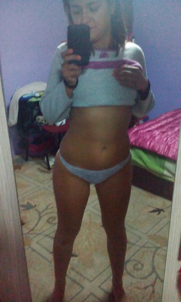 XXX 18yo Romanian self pussy, ass and tits pt2