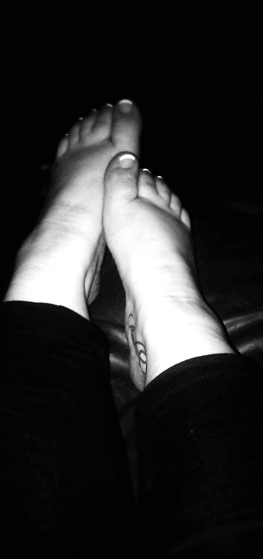 XXX Ms. Brandi's sexy soft feet.