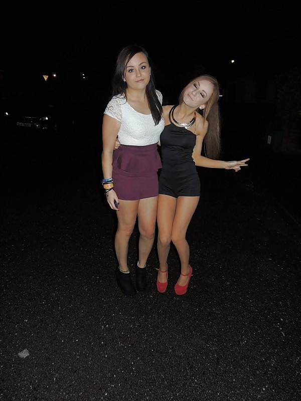 XXX Chav getting ready for night out