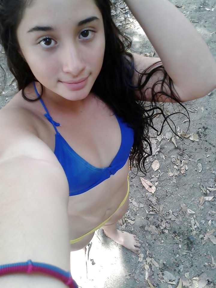 XXX Young amateur latina whore in bikini (non nude)