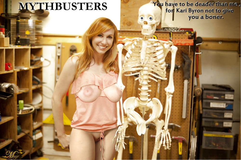 Carrie off of mythbusters naked
