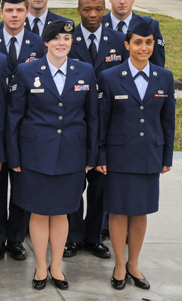 Pantyhosed American Cunts in Uniform Part 2 - 32 Pics 