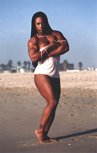 XXX Black female Muscle 3