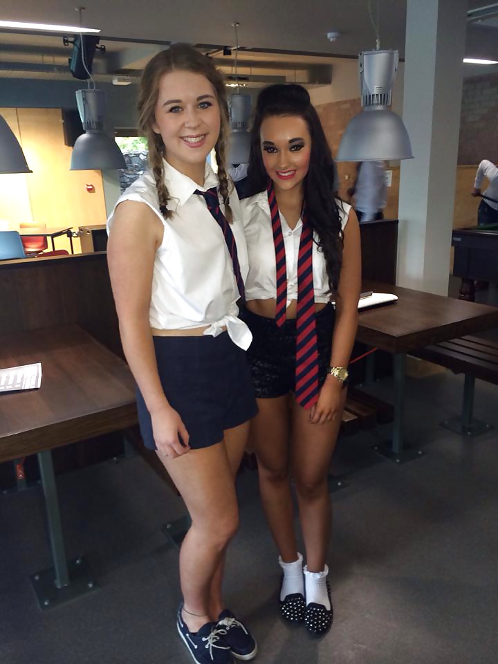 XXX UK Uni Students in S Uniforms