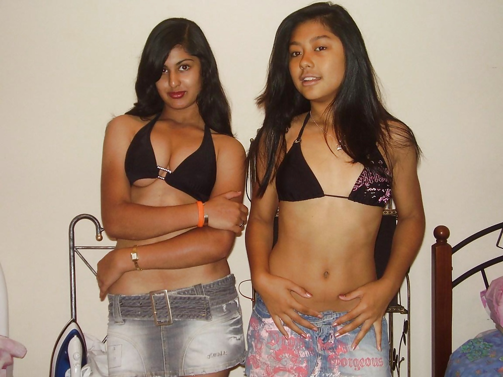 XXX Two Sexy Teens Posing for the Camera