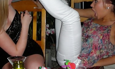 XXX Danish teens-49-dildo-party