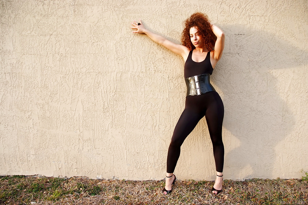 XXX Beauty in her Lycra Bodysuit - spandex