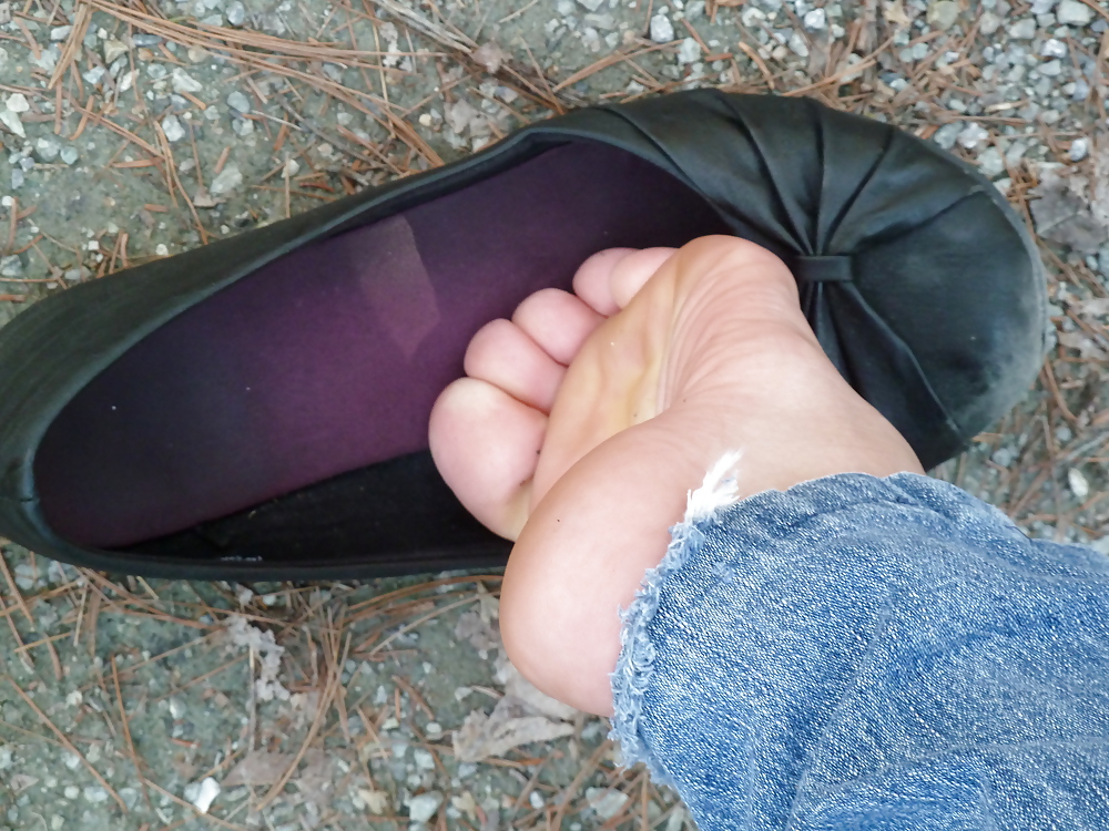 XXX outdoor feet