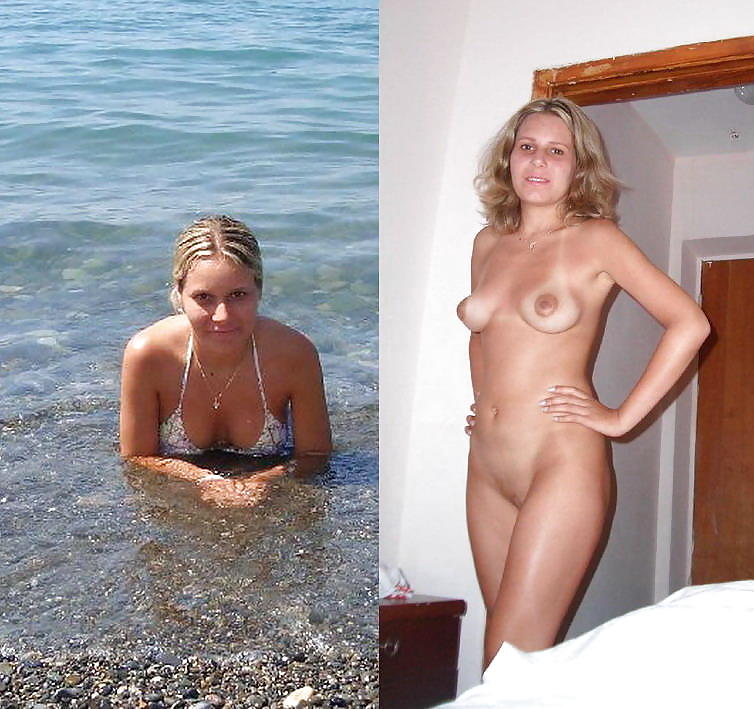 XXX Real Amateur Wives & Girlfriends - Swimsuits & Then Naked