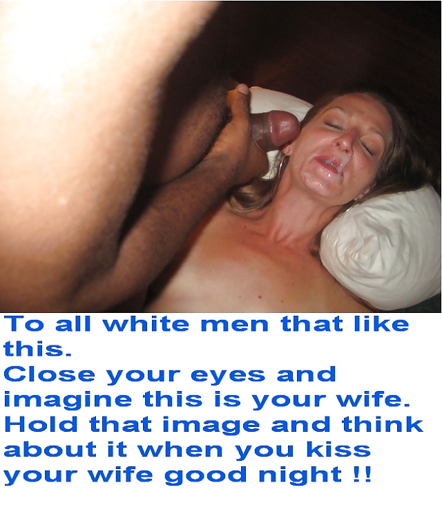 XXX White wives getting facial interracial